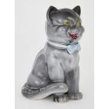 A Louis Wain 'The Laughing Cat' for Staffordshire Pottery, inscribed 'The Laughing Cat, Louis