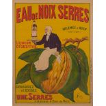 A Franc Alzac coloured lithograph, French, 19th to 20th century, part of the Eau de noix series,