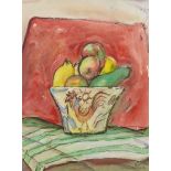 Michael Rothenstein RA, British 1908-1993 – Fruit Bowl, 1988; watercolour and gouache on paper,