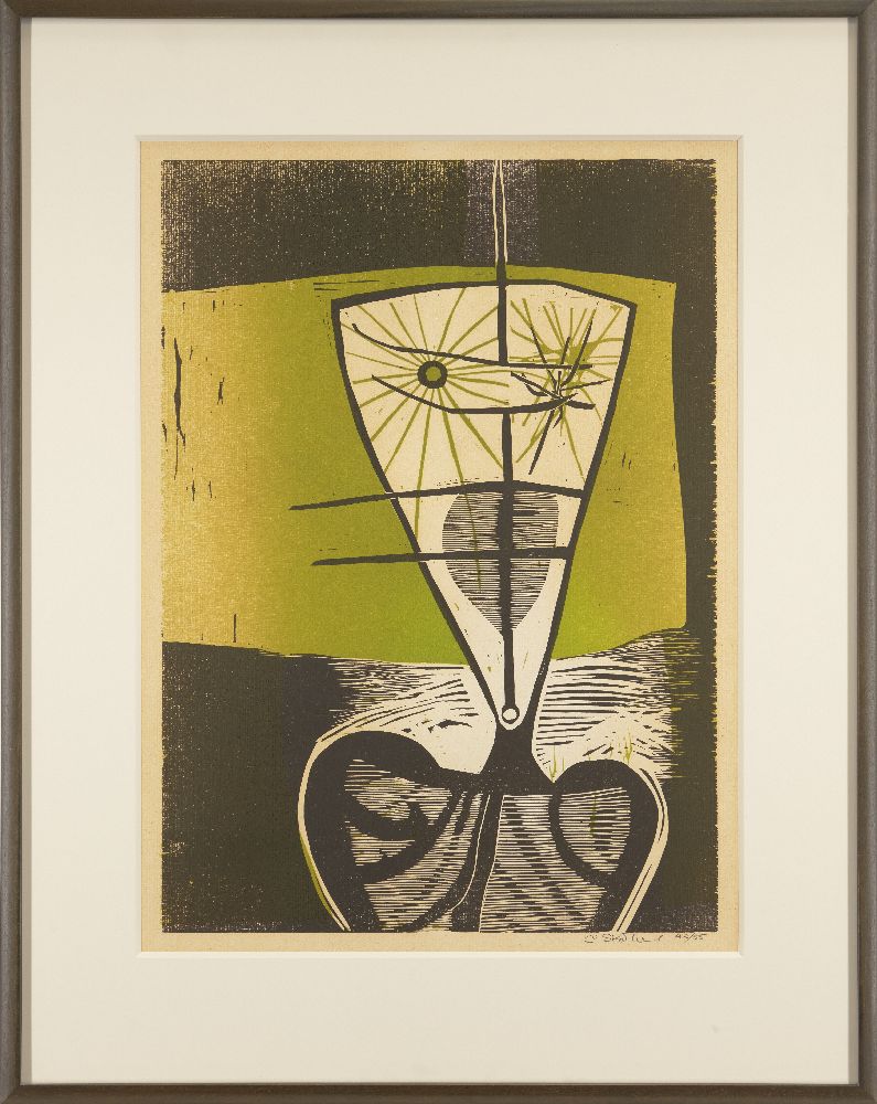 Cecil Skotnes, South African 1926-2009- Untitled; twelve woodcuts in colours on wove, each signed - Image 11 of 25
