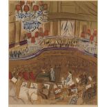 After Raoul Dufy, French 1877-1953- Le Grand Concert, c.1950s; lithograph in colours on wove, signed