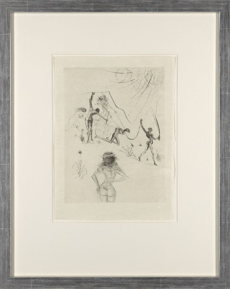 Salvador Dalí, Spanish 1904-1989- The Twelve Apostles: Mark and Thomas [Field 72-14], 1977; two - Image 13 of 13