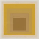 Josef Albers, German 1888-1976- Allusive, 1965; screenprint in colours on wove, numbered 294 in blue