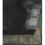 Chris Baker, British b.1944- Wall I and II, 1985; two monotypes in colours on wove, each signed,