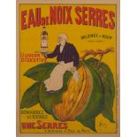 A French Franc Alzac coloured lithograph, 19th/20th century, part of the Eau de noix series, boxed