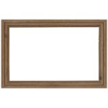 A Stripped Softwood Architrave Frame, 19th Century- with cavetto sight, cushioned torus hollow and