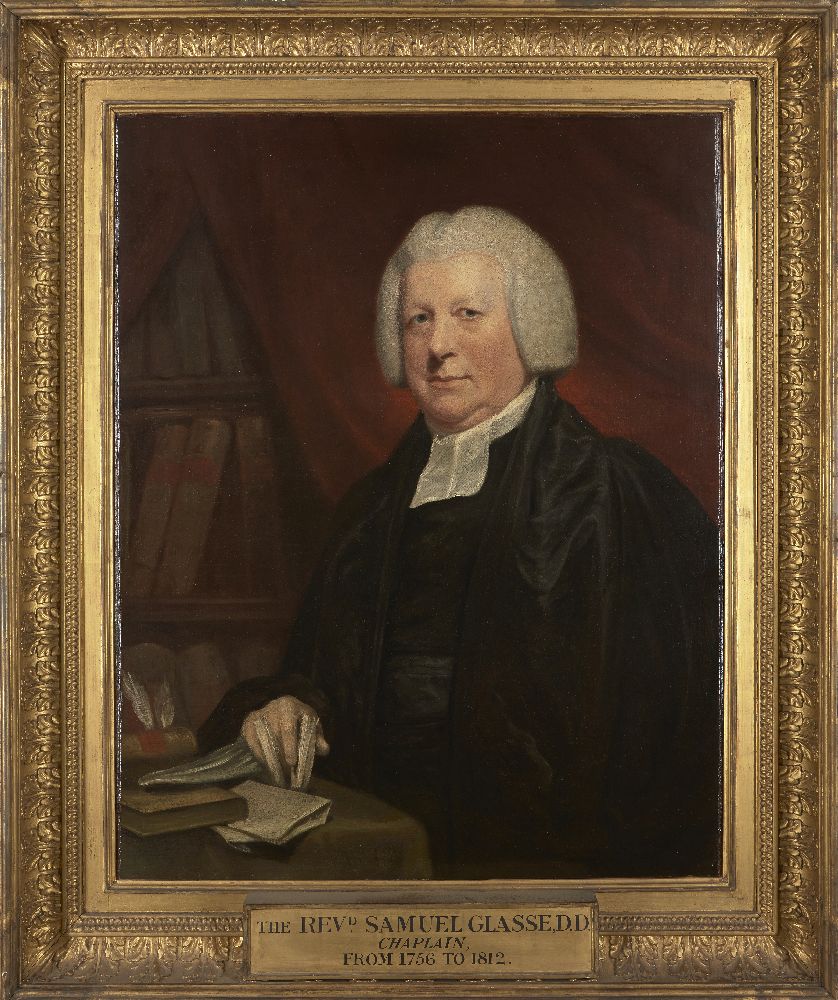 After George Francis Joseph, ARA, Irish / British 1764-1846- Portrait of the Reverend Samuel Glasse, - Image 2 of 3