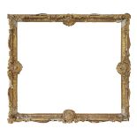 An English Gilded Composition Rococo Revival Frame of Large Proportions, early-mid 19th Century-