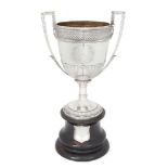 An impressive George III silver trophy cup by Paul Storr, London, 1801, of horse racing interest,