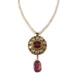 An important imperial Mughal spinel, inscribed with the title of Shah Jahan and dated 1[0]39AH (