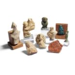 A group of antiquities comprising a Late 3rd Millennium B.C. early 2nd Millennium B.C. terracotta