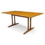 Børge Mogensen (Danish 1914-1972), an oak 'C18 Shaker' dining table for FDB Mobler, 1961, Stamped '