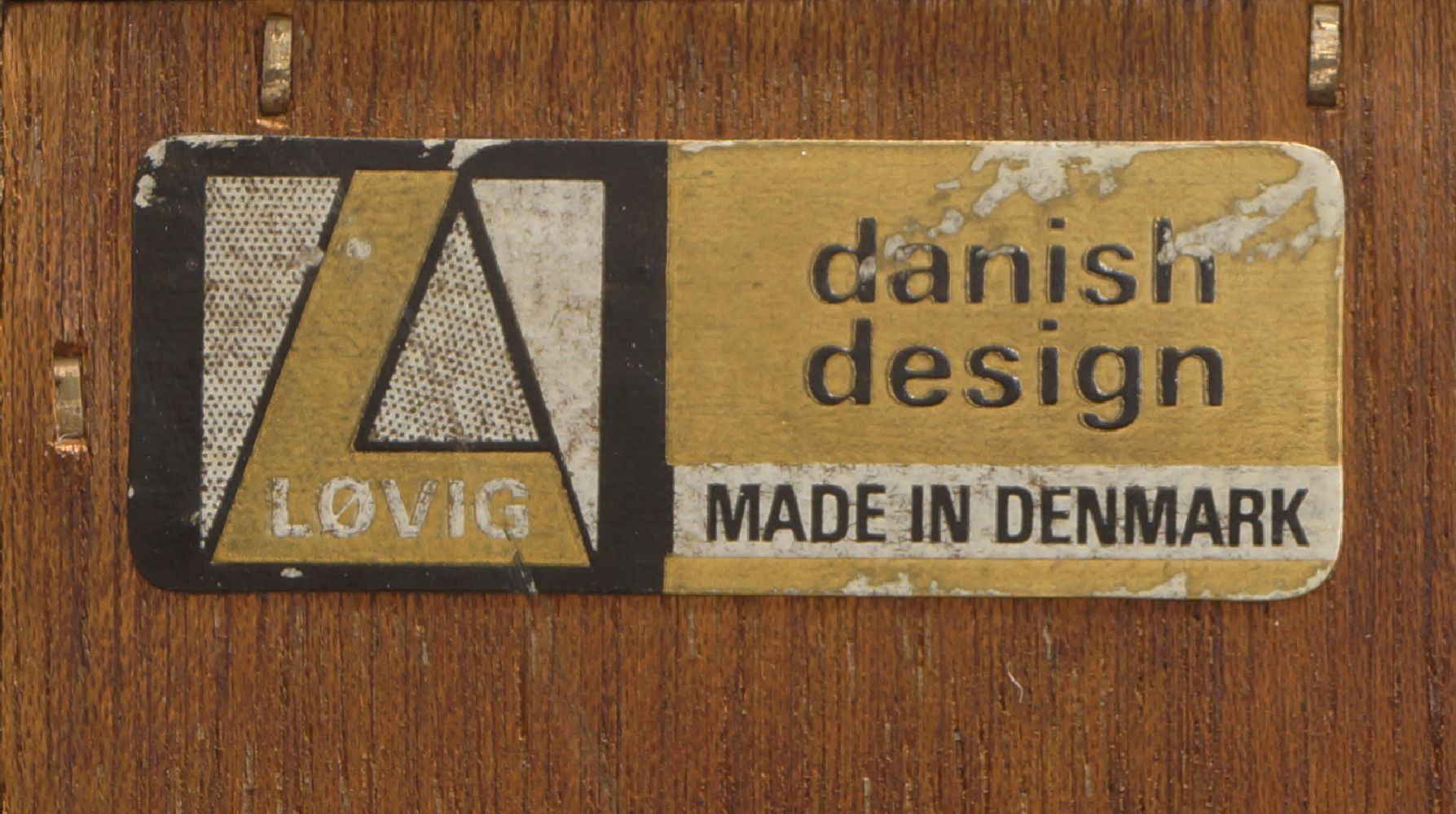 Peter Løvig Nielsen (Danish), a teak and glazed cabinet on stand for Lovig Design, c.1965, - Bild 3 aus 3