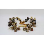 A group of thirteen pairs of French and English opera glasses, late 19th century/early 20th century,