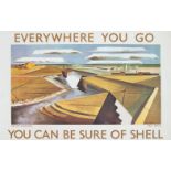 Paul Nash, British 1889-1946- Everywhere You Go You Can Be Sure of Shell, The Rye Marshes, 1969;