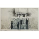 Michael Chaplin, British b.1943- Dungeness, 1972; etching on wove, signed, dated, titled,