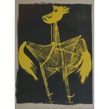 Bernard Meadows, British 1915-2005- Bird, 1962; lithograph, signed and dated in pencil, 39 x 29