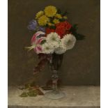 Vernon de Beauvoir Ward ARBA, British 1905–1985 - Still life of flowers, 1928; oil on canvas, signed