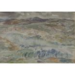 Philip Wilson Steer OM, British 1860-1942 - Landscape; watercolour on paper, signed lower right '