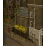 Geoffrey Benn, British active 20th century - Kensington Spring; oil on board, signed lower left '