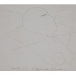 Colin Self, British b.1941- Untitled (gift to Abigail), 2001; pencil on paper, signed, dated and