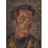 William D. Clyne, Scottish 1922–1981 - Self-portrait; oil on canvas, inscribed with artist's name