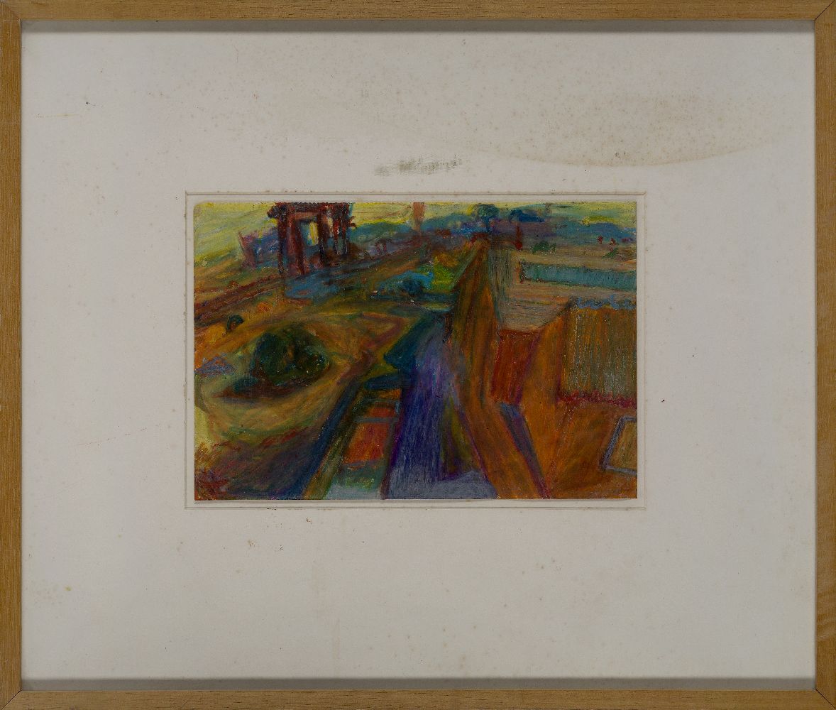 Vicki Reynolds, British b. 1946 - Untitled landscape; pastel on paper, 38.5 x 29 cm: together with 3 - Image 5 of 12