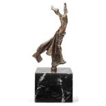 Salvador Dalí, Spanish 1904-1989- Terpsichore, Muse of Dance, 1971; bronze on marble base, stamped