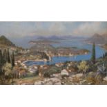 Johann Seits, Polish 1887-1967- Dubrovnik II; and Dubrovnik III; watercolours and gouaches, two,