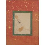 Hari Singh Rathor of the Jogidasa clan, Kishangarh, India, 1720-40, brush drawing heightened with