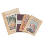 Four Lalit Akademi publications on Indian Art comprising B.N. Goswamy, The Bh?gavata paintings