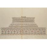 Shah Jahan's Tomb, by an Agra artist, India, early 19th century, watercolour on paper, watermark: