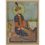 PROPERTY FROM AN IMPORTANT PRIVATE COLLECTION A portrait of the Mughal Emperor Humayan (1508-