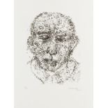 Akbar Padamsee (India 1928-2020), Male Head, lithograph, ed. 10/18, signed and dated, lower