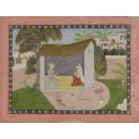 PROPERTY FROM AN IMPORTANT PRIVATE COLLECTION A illustration to the Bhagavata Purana, Vasundhara