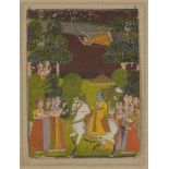 PROPERTY FROM AN IMPORTANT PRIVATE COLLECTION Krishna and the Gopis, Bikaner school, Rajasthan,