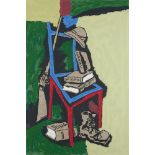 Maqbool Fida Husain (India 1913-2011), Serigraph from OPCE series, ed. 21/125 101.6 x 76.2 cm