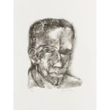 Akbar Padamsee (India 1928-2020), Male Head, lithograph, ed. 15/18, signed and dated, lower