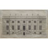 Benjamin Cole, British 1697-1783- The Surgeon's Theatre in the Old Bailey; wood engraving, 21.4 x