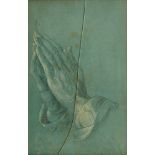 After Albrecht Durer, German 1471-1528- Praying Hands; collotype, 29 x 19.2 cm Please refer to