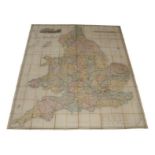 R. Creighton, A Map of England & Wales on a scale of five miles to an inch, c. 1859, engraved by