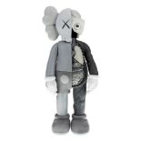 Property of a KAWS collector, KAWS, American b.1974- Flayed Companion (Grey), 2016; painted vinyl