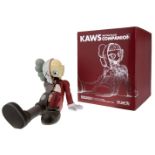 Property of a KAWS collector, KAWS, American b.1974- Resting Place (brown), 2012; painted vinyl
