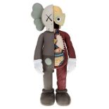 Property of a KAWS collector, KAWS, American b.1974- Flayed Companion (Brown), 2016; painted vinyl