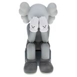 Property of a KAWS collector, KAWS, American b.1974- Passing Through (Grey), 2018; painted vinyl