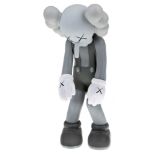 Property of a KAWS collector, KAWS, American b.1974- Small Lie (Grey), 2017; painted vinyl multiple,