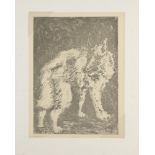 Pablo Picasso, Spanish 1881-1973- Le Loup, 1942; etching with aquatint on wove, from the edition