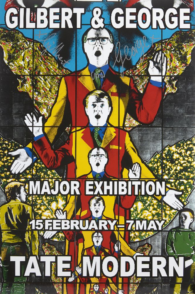 Gilbert & George, British b.1943 & b.1942- Major Exhibition Tate Modern, 2007; five digital - Image 2 of 7