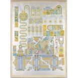 Sir Eduardo Paolozzi CBE RA, Scottish 1924-2005- Who's Afraid of Sugar Pink and Lime Green, 1971;