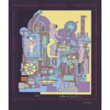 Sir Eduardo Paolozzi CBE RA, Scottish 1924-2005- Magic Flute II, 1994; screenprint in colours on